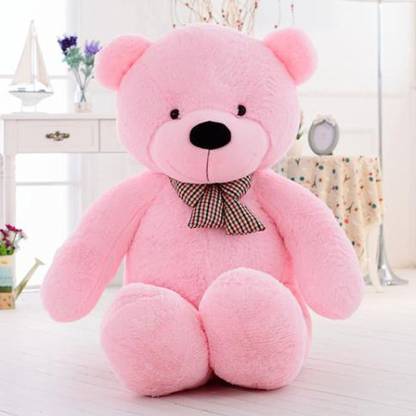 Frantic Premium Quality Soft Pink Teddy Bear 3 feet  – 90 cm  (Pink)