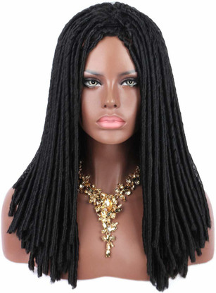 colored dreads wig