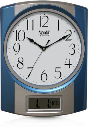 Ajanta Analog Digital 42 Cm X 32 Cm Wall Clock Price In India Buy Ajanta Analog Digital 42 Cm X 32 Cm Wall Clock Online At Flipkart Com