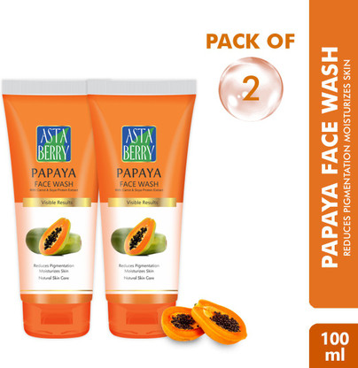 papaya pigmentation face wash