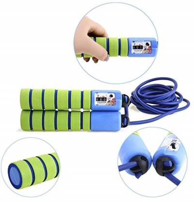 SPORTOFISTA ® New Sports 26984 – Skipping Rope with Counter, 210 cm Freestyle Skipping Rope