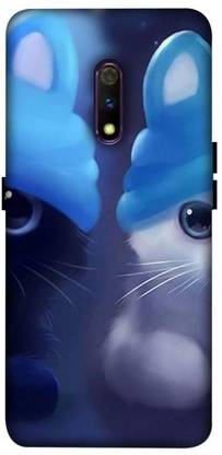 ANGELSKY Back Cover for REALME X COVER HARD DISIGNER SLIM PLASTIC PRINTED BACK COVER