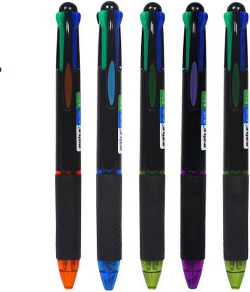 0 7 mm smooth 4 colour ball point pen