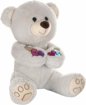 Teddy bear with patches clearance
