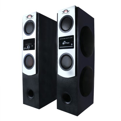 double woofer tower speaker