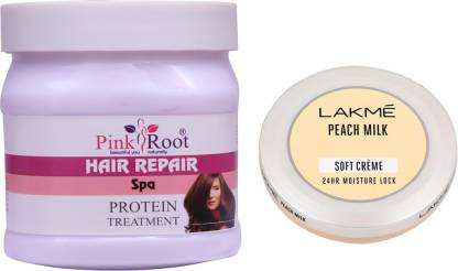 PINKROOT HAIR SPA CREAM WITH PEACH MILK SOFT CREME Price in India - Buy  PINKROOT HAIR SPA CREAM WITH PEACH MILK SOFT CREME online at 
