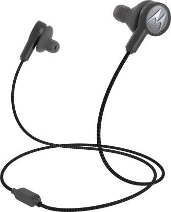 Motorola Tech3(TWS) Bluetooth Headset  (Black, In the Ear)