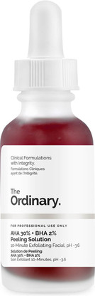 ordinary acne peel