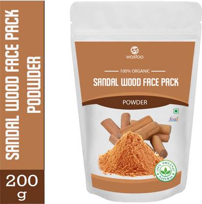 Wostoo Natural Sandalwood Powder For Face Pack Face Masks And For Natural White Skin Care Product 200g Pack Of 1 Price In India Buy Wostoo Natural Sandalwood Powder For Face Pack | sandalwood powder pure chandan face mask acne pimples 250g to 1kg pack free ship. inr