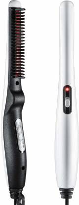 SXDHK Hair Straightening Brush Electric Comb for Men with Side Hair  Detangling, Curly Hair Straightening for