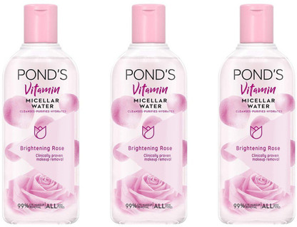 ponds rose micellar water