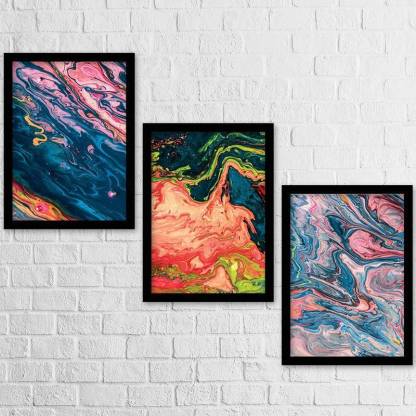Home Décor Wall Poster Paintings With Frame For Living Room Bedroom Framed Art Office Studio Decoration Abstract Posters Paper Print Quotes - Home Decor Framed Prints