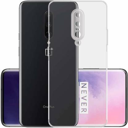 drr teleservices back cover for original transparent case with camera protection and anty dust plug for oneplus 7 pro