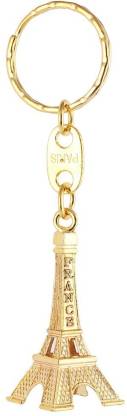 Lampiris Eiffel Tower Pendent Keyring Charm Pendant Metal Key Chain Ring Gifts Key Chain