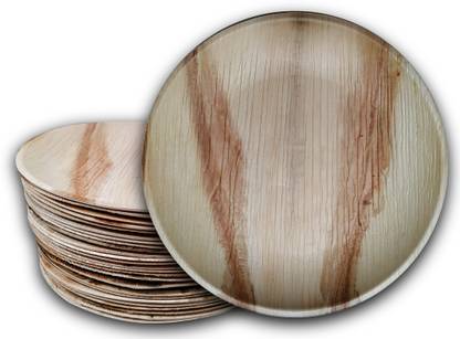 Papla Areca Leaf Plate 10 Inch Round Shallow Disposable Dinner Plate Price In India Buy Papla Areca Leaf Plate 10 Inch Round Shallow Disposable Dinner Plate Online At Flipkart Com Purchase unique and beautiful leaf plates india. papla areca leaf plate 10 inch round