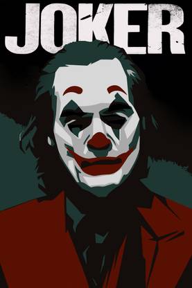 Joker Vector Art Poster (12 x 18 inches) Paper Print - Movies posters in  India - Buy art, film, design, movie, music, nature and educational  paintings/wallpapers at Flipkart.com