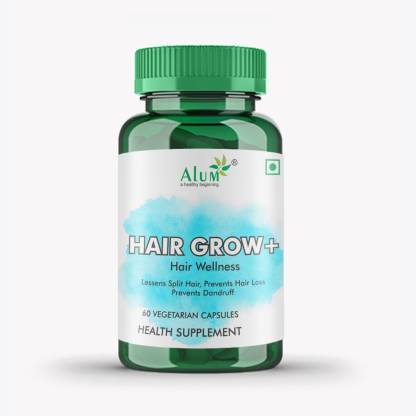 Alum Hair Grow Capsule hair growth supplements for men 60 Veg Capsule Price  in India - Buy Alum Hair Grow Capsule hair growth supplements for men 60  Veg Capsule online at 