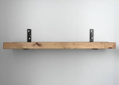 WoodInn Solid Wood Pine Wood Multipurpose Floating Shelf ...