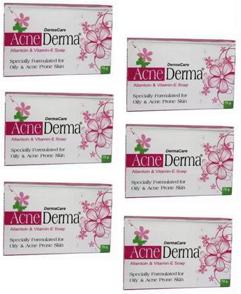 Dermacare Acne Derma With Vitamin E Soap 6 Pc X 75 Gm Price In India Buy Dermacare Acne Derma With Vitamin E Soap 6 Pc X 75 Gm