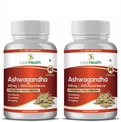 leanhealth ashwagandha herbs 60 capsules