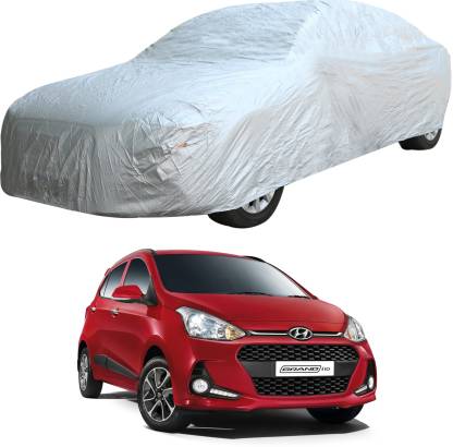 Oshotto Car Cover For Hyundai Grand i10 (Without Mirror Pockets)