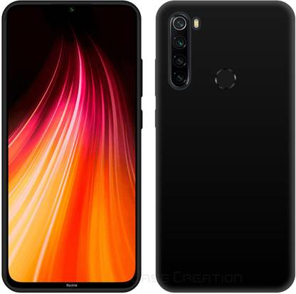 CASE CREATION Back Cover for Xiaomi Redmi Note 8 Plain Black Case Cover 360  Guard - CASE CREATION : Flipkart.com
