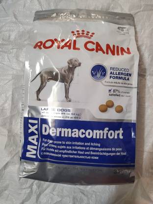 Royal Canin Maxi Dermacomfort For Large Dogs 3 kg Dry Adult Dog Food Price  in India - Buy Royal Canin Maxi Dermacomfort For Large Dogs 3 kg Dry Adult  Dog Food online