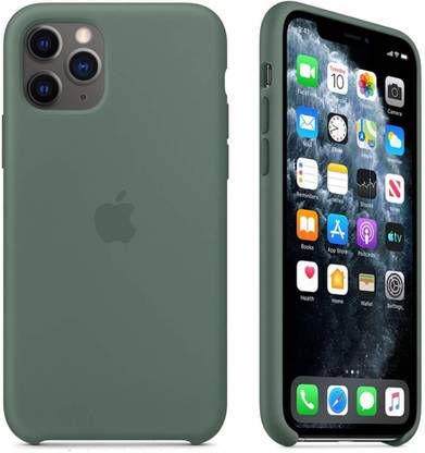 Midkart Back Cover For Iphone 11 Pro Max 6 5 Green Liquid Silicone Case With Anti Scratch Inner Micro Fabric Midkart Flipkart Com