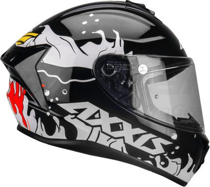 Axxis Viper Fish Gloss Black Helmet 