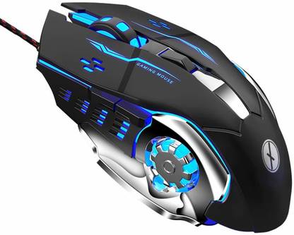 coolcold tinji tj 1 wired usb gaming mouse 3200 dpi optical sensor rgb lighting 6 mechanical buttons lightweight durable mouse for pc laptop mac
