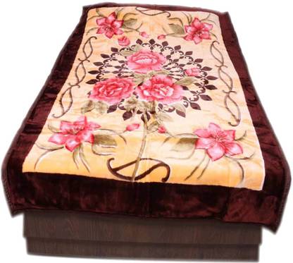 Abicon Printed Double Mink Blanket for  Heavy Winter