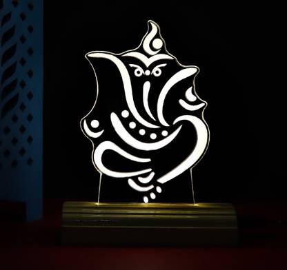Modak The Lord Ganesh 3d Illusion Acrylic Table Lamp Color Cream Table Lamp Price In India Buy Modak The Lord Ganesh 3d Illusion Acrylic Table Lamp Color Cream Table Lamp Online At Flipkart Com Lord shree ganesh images full hd download. inr