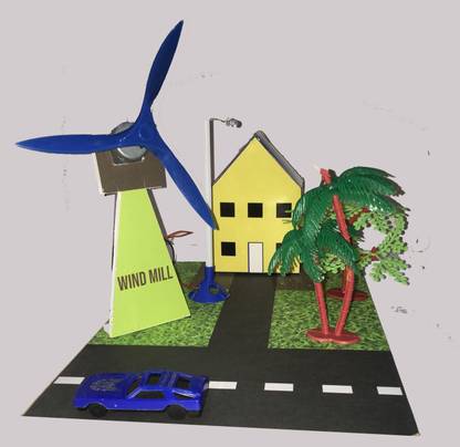 project hub Wind energy based outdoor garden light, School ...