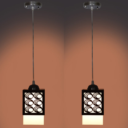 TrendyHouse Wooden Hanging Lamp Style
