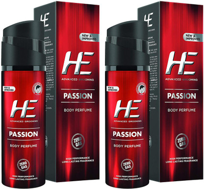 he passion body perfume
