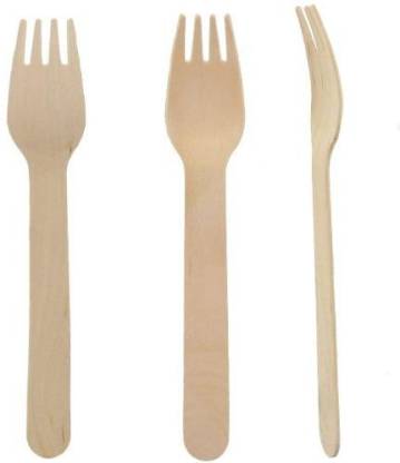 Sweetpea Disposable Wooden Dinner Fork
