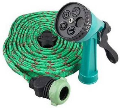 8 Functions Garden Hose Pipe Spray Gun Nozzle Head Adapter Connectors /& Fittings