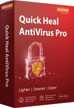 QUICK HEAL Anti-virus 2 User 3 Years
