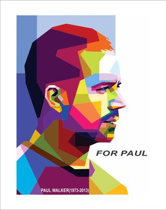 indra graphics 23 cm Indra Graphic Paul walker PVC Vinyl Wall Sticker Self  Adhesive Sticker Price in India - Buy indra graphics 23 cm Indra Graphic  Paul walker PVC Vinyl Wall Sticker