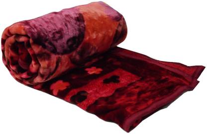 Abicon Printed Double Mink Blanket for  Heavy Winter