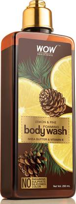 WOW SKIN SCIENCE Lemon & Pine Foaming Body Wash  (250 ml)