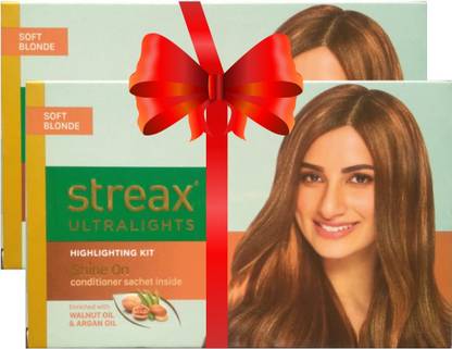 Streax Ultralights Highlighting Kit Soft Blonde Price in India - Buy Streax Ultralights Highlighting Kit Soft Blonde online at Streax Ultralights Highlighting Kit Soft Blonde Price in India - Buy Streax Ultralights Highlighting Kit Soft Blonde online at