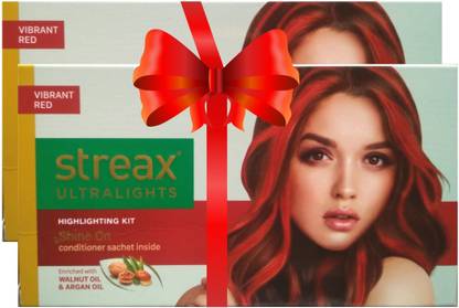 Streax Ultralights Highlighting kit Vibrant Red Hair Cream - Price in India, Buy Streax Ultralights Highlighting kit Vibrant Red Hair Cream Online In India, Reviews, Ratings & Features Streax Ultralights Highlighting kit Vibrant Red Hair Cream - Price in India, Buy Streax Ultralights Highlighting kit Vibrant Red Hair Cream Online In India, Reviews, Ratings & Features