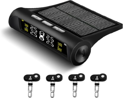 4 Sensors Car Tire Pressure Monitor Digital Display Auto Tyre Pressure Tester Wireless Smart Tire Safety Monitor 