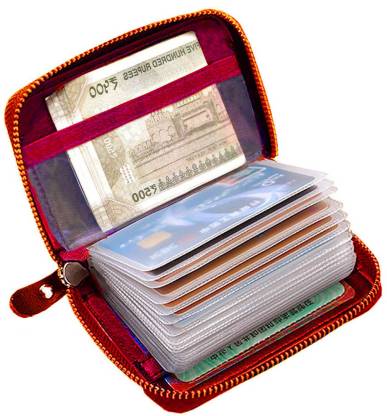 Flipkart.com ABYS 100% Genuine Leather Credit ,Debit ATM Card Holder For Men And Women 20 Card - Card Holder