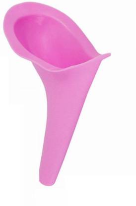 Wonder World ® Orchid Pink - Female Silicone Portable Camp Outdoor Urination Device Reusable Female Urination Device