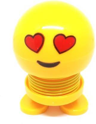 India Fun Zone Cute Funny Face Shaking Head Spring Emoji 1 Cute Funny Face Shaking Head Spring Emoji 1 Buy Shaking Head Spring Cute Decorative Car Dasboard Emoji Toy Toys In India