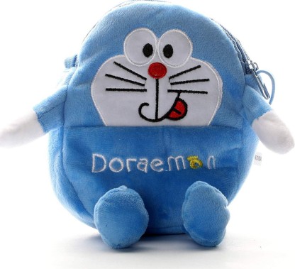 Multicolor Poly-carbonate Doraemon Trolley Bag, Weight: 1300 G