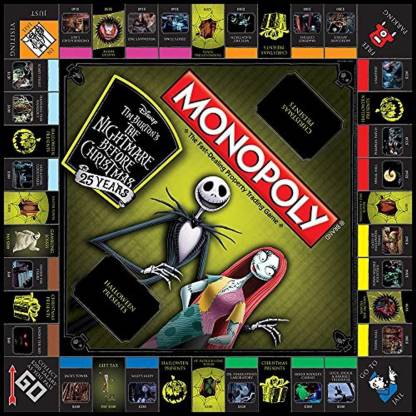 Monopoly 25th Anniversary Collector Edition Party & Fun Games Board Game -  25th Anniversary Collector Edition . Buy Nightmare Before Christmas toys in  India. shop for Monopoly products in India. 