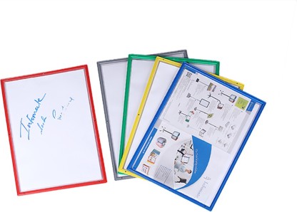 Paper Size Magnetic Clipboards with Magnetic Profile Standard A4 Document and Letter Holder Set of 2 Size 9 x 12.5 